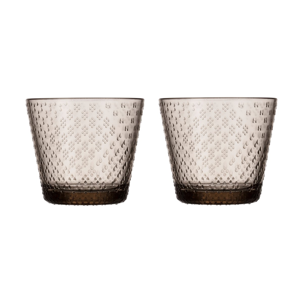 Iittala Tundra dricksglas 29 cl 2-pack Linne | Skandinavisk Design | Dricksglas | Beige