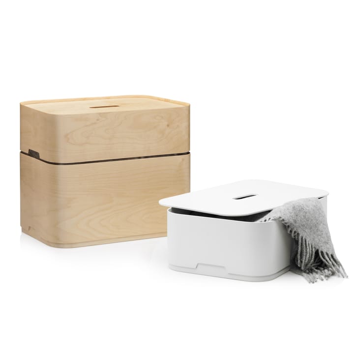 Vakka förvaringslåda liten, Askfanér Iittala