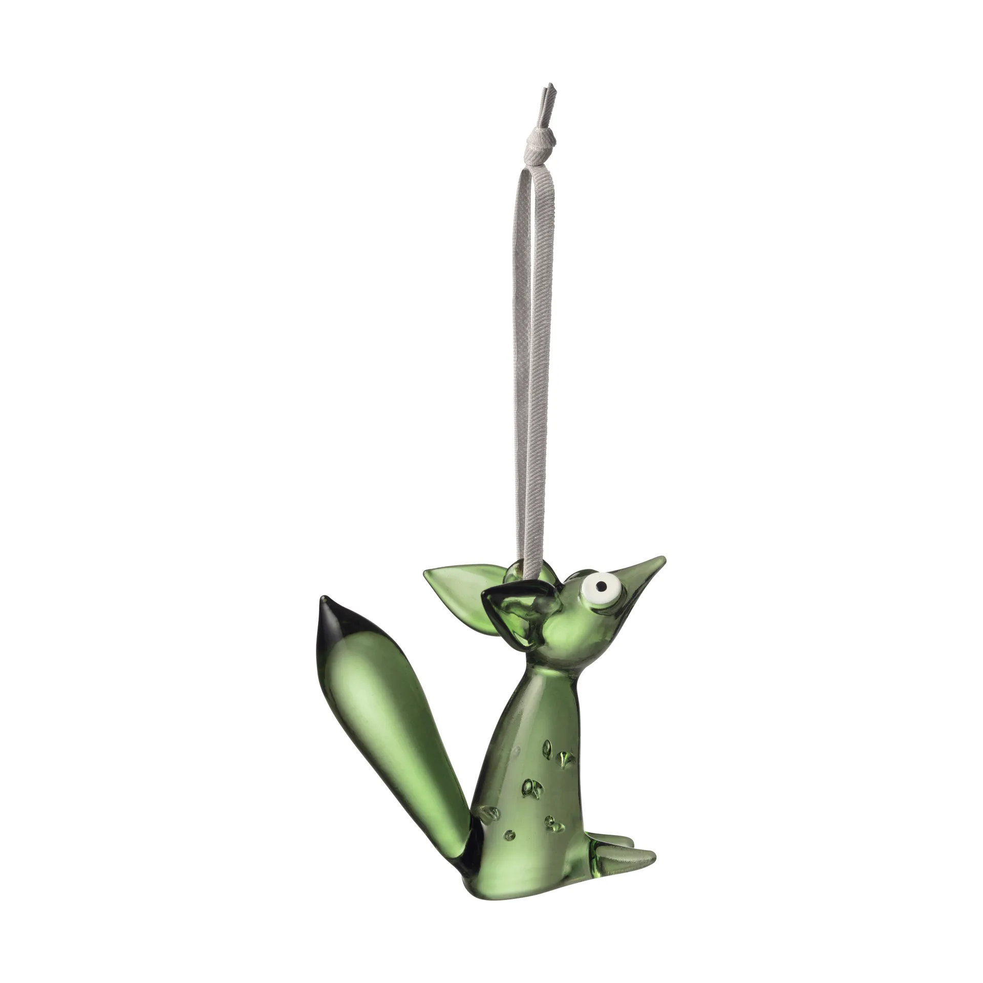Vulpes glasdekoration 8 cm, Grön Iittala