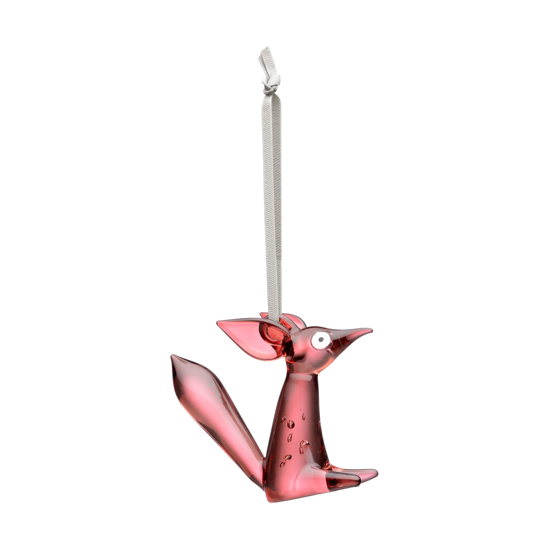 Vulpes glasdekoration 8 cm, Körsbär Iittala