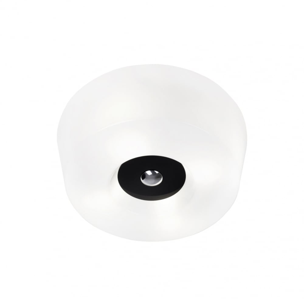 Innolux Yki 390 plafond Vit/svart | Skandinavisk Design | Plafonder | Svart