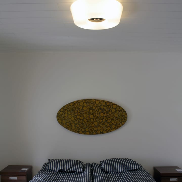 Yki 500 plafond - vit, svart detalj - Innolux