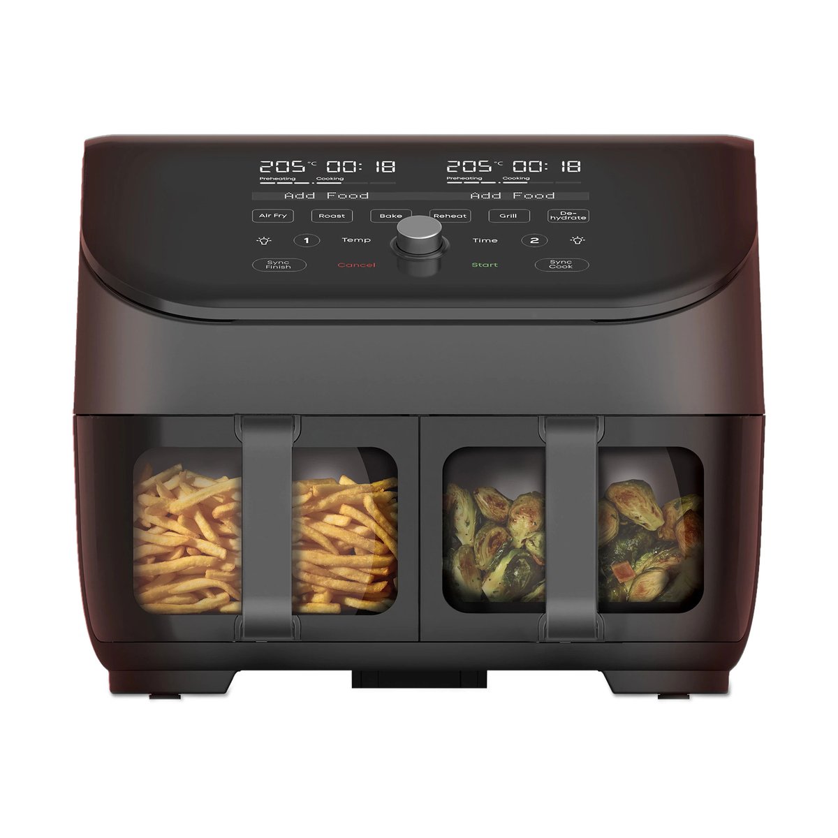 Instant Pot Vortex Plus dual airfryer 7,6 L Black | Skandinavisk Design | Fritöser & Airfryers | Svart