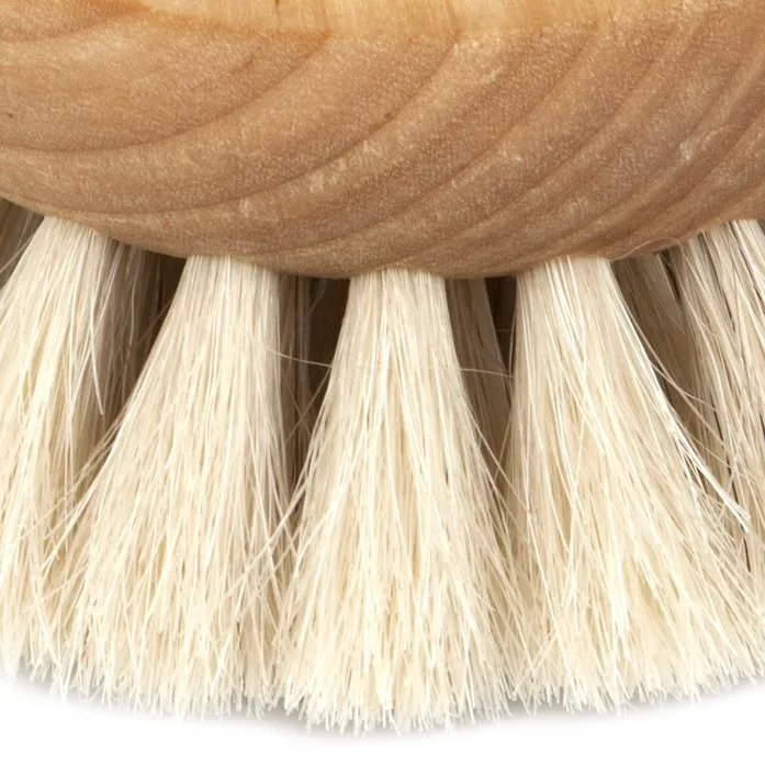 Iris hantverk badborste med knopp, björk Iris Hantverk