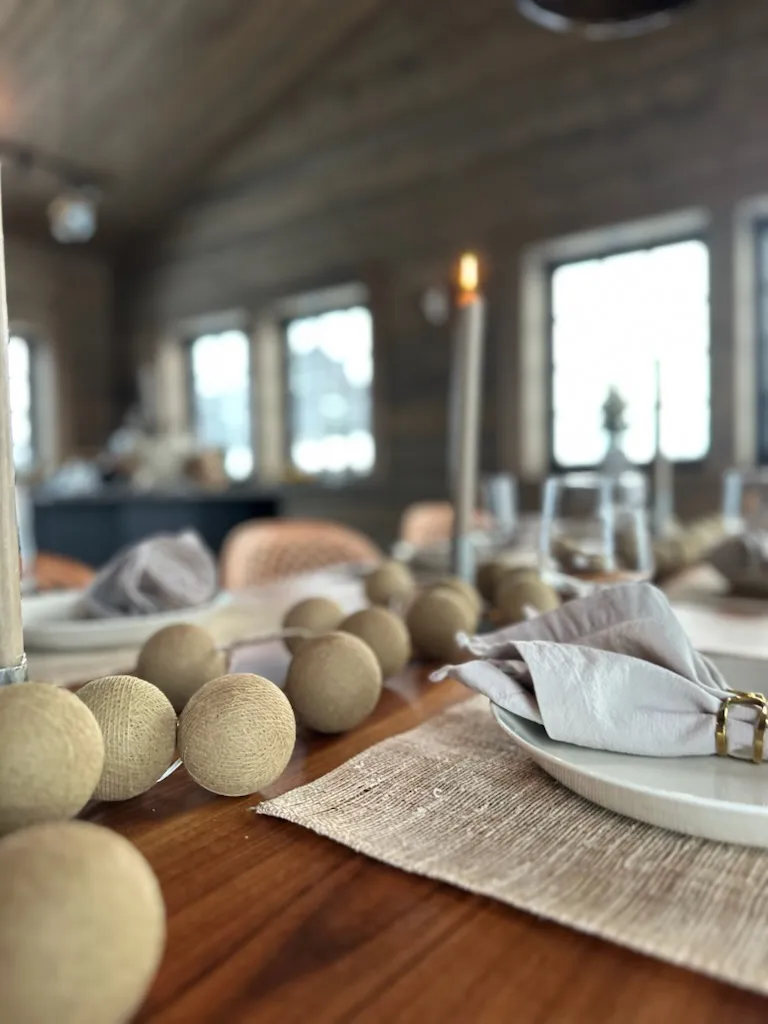 Irislights ljusslinga, Sand beige, 20 bollar Irislights