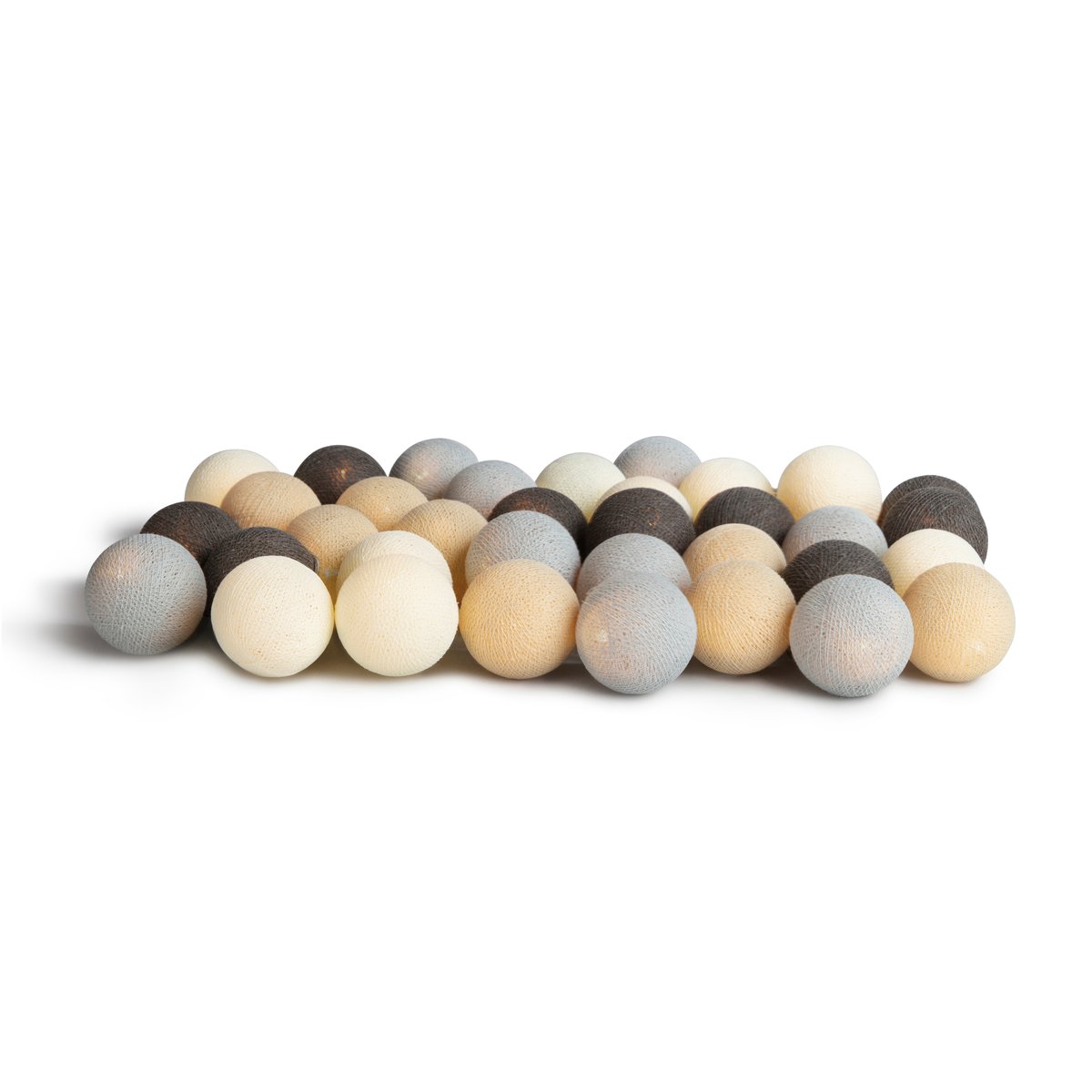 Irislights Shades 20 bollar | Skandinavisk Design | Ljusslingor & Dekorationsbelysning | Beige