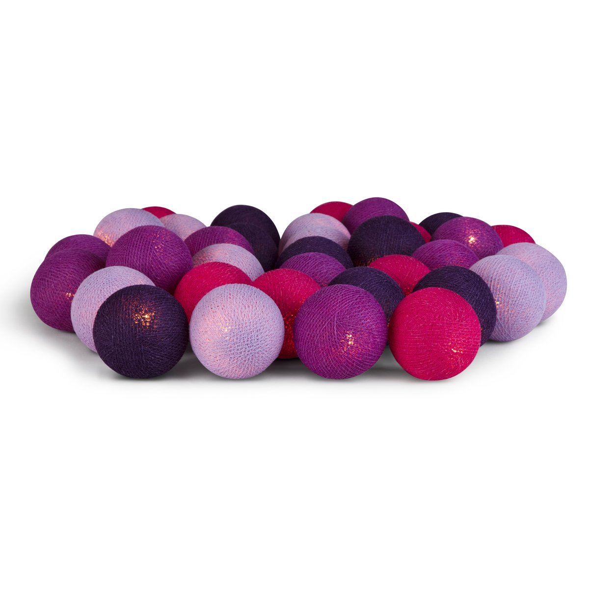 Irislights Vivid Violet 20 bollar | Skandinavisk Design | Ljusslingor & Dekorationsbelysning | Lila