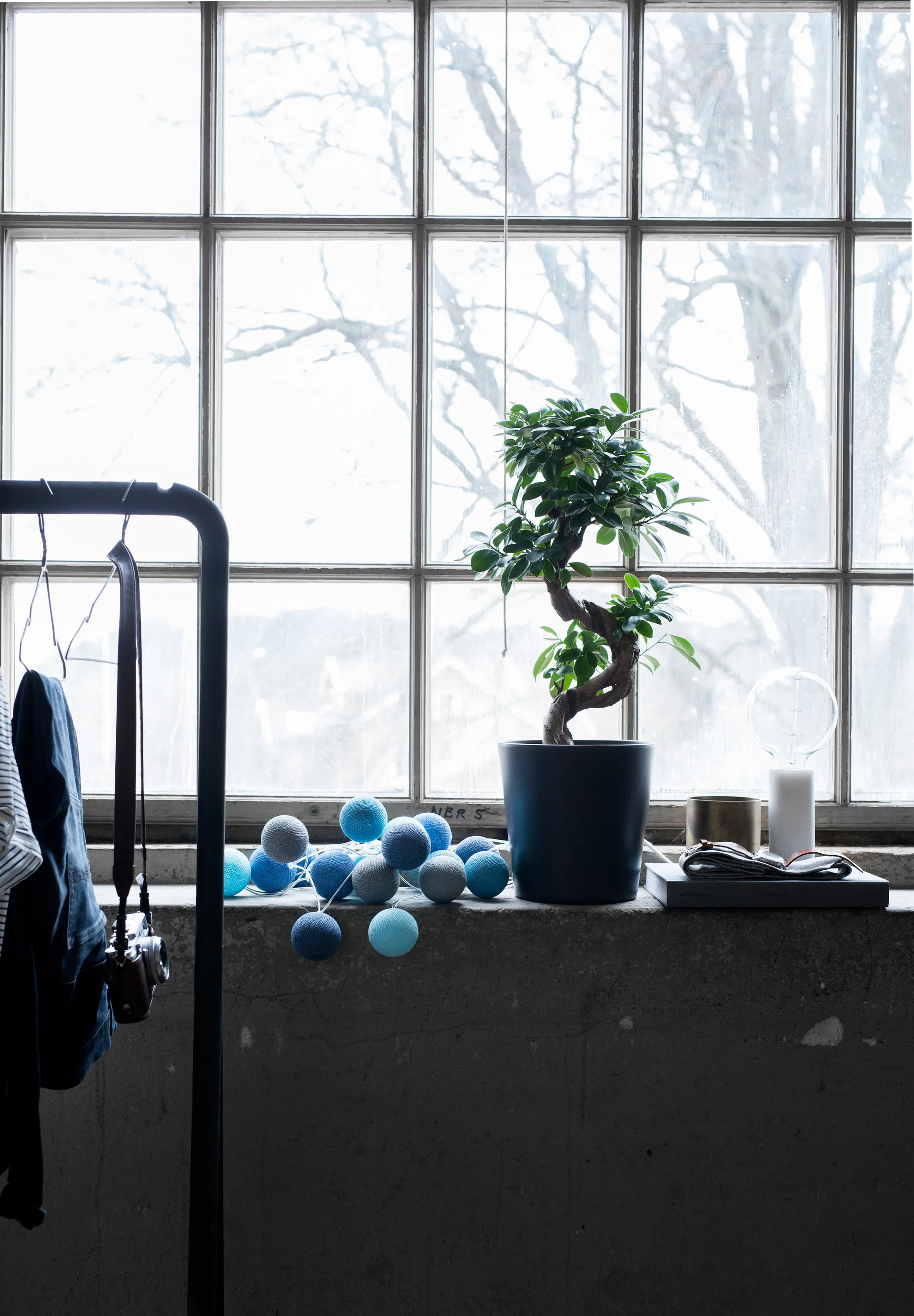 Oceans blue 20-ljus 390 cm, Blå Irislights