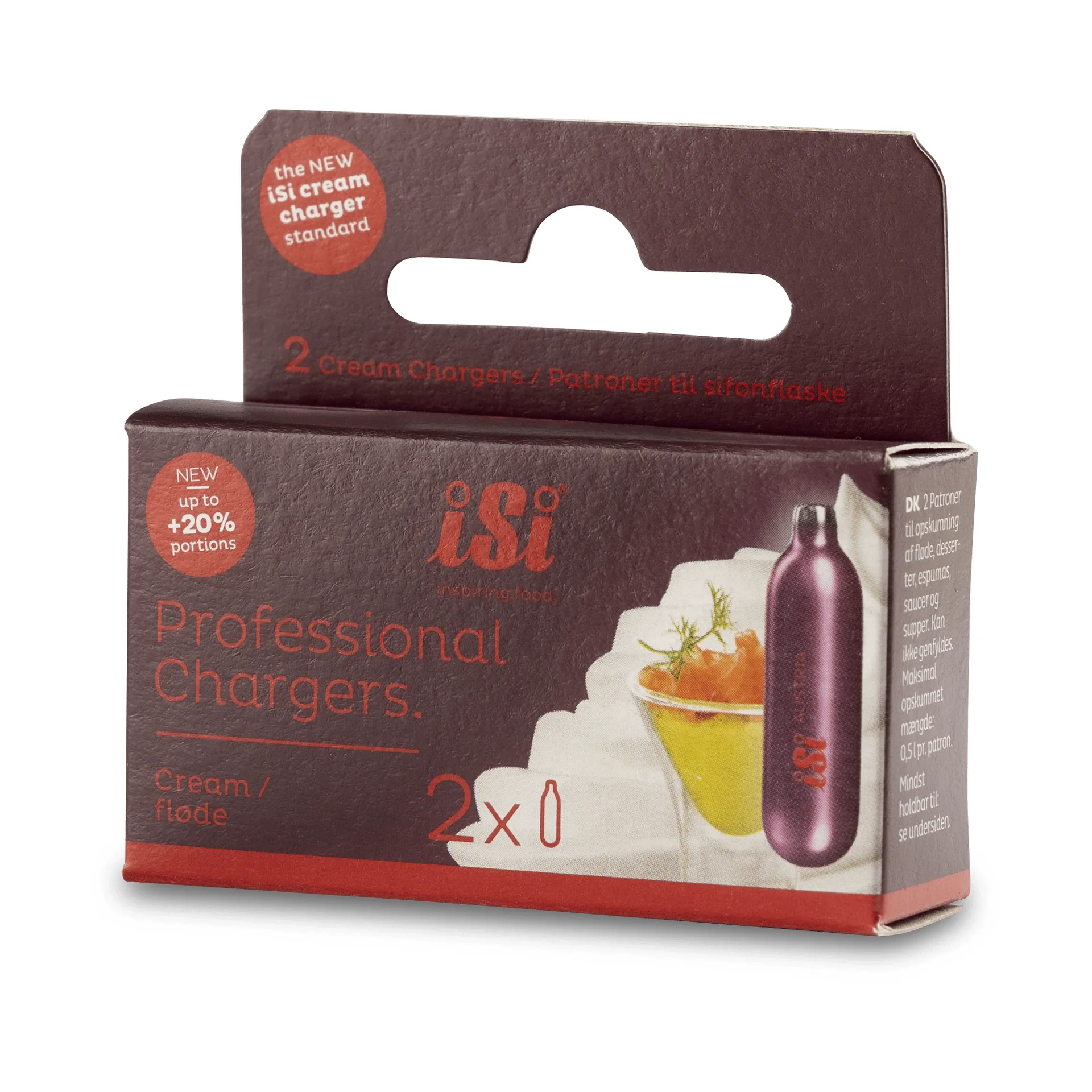 iSi Professional Chargers gräddpatroner, 2-pack ISi