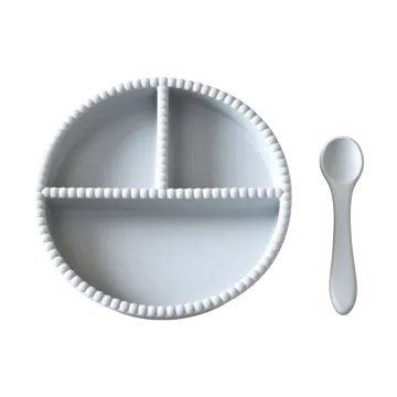 Little Bubble barnservis 2 delar - Glacier grey - Jack o Juno