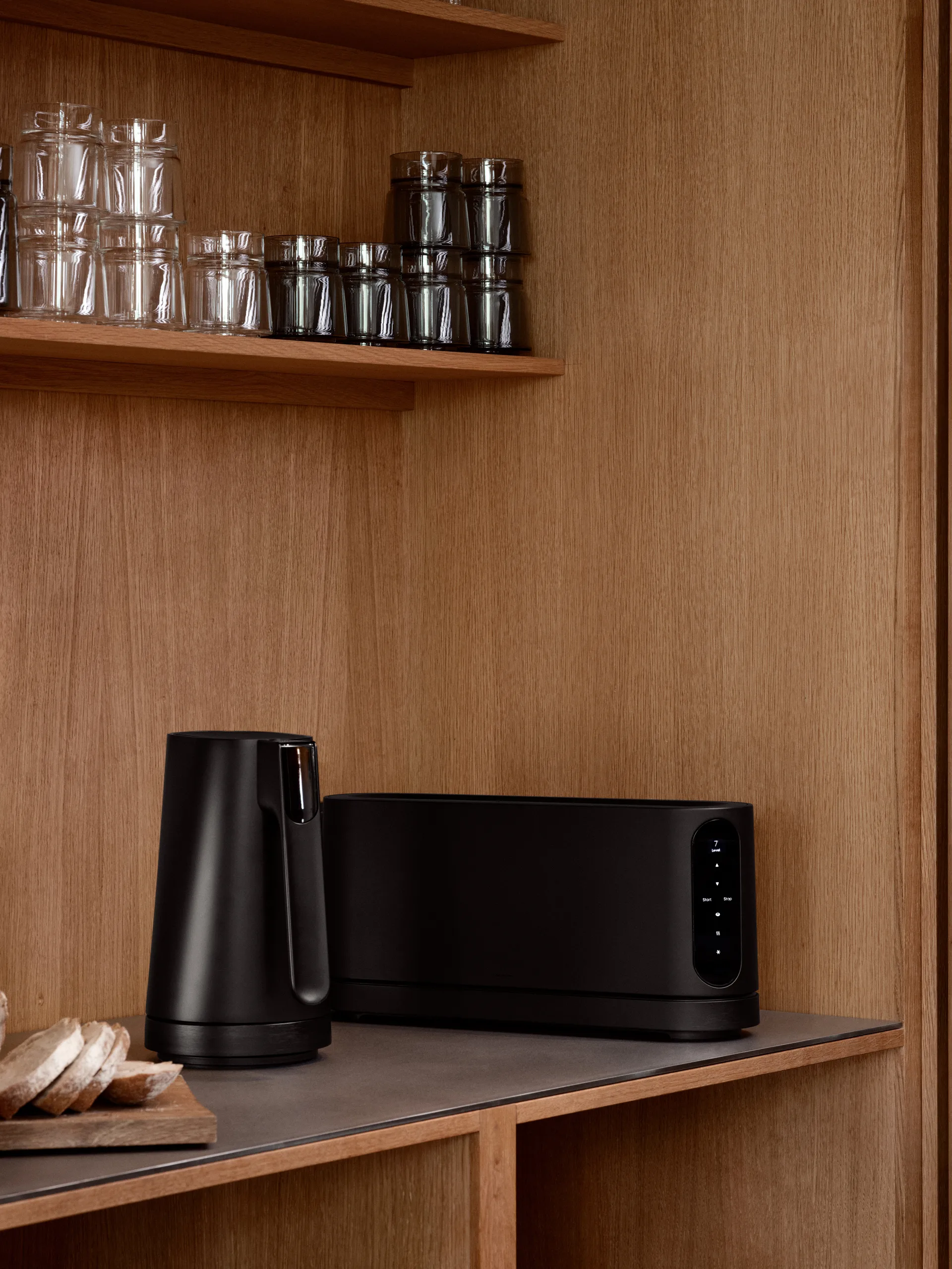 Jacob Jensen elektrisk vattenkokare 1,2 liter, Black Jacob Jensen