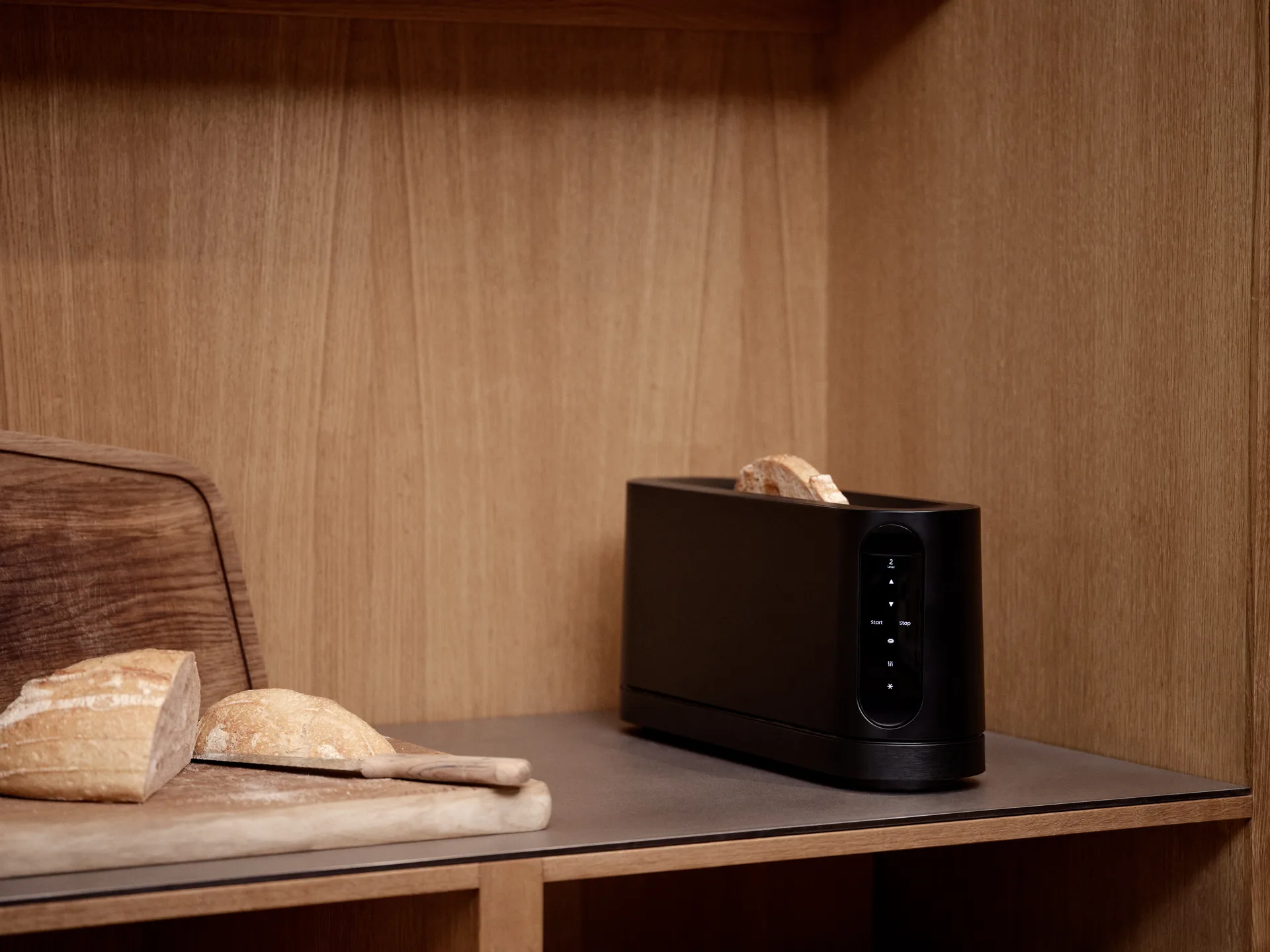 Jacob Jensen long slot brödröst, Black Jacob Jensen