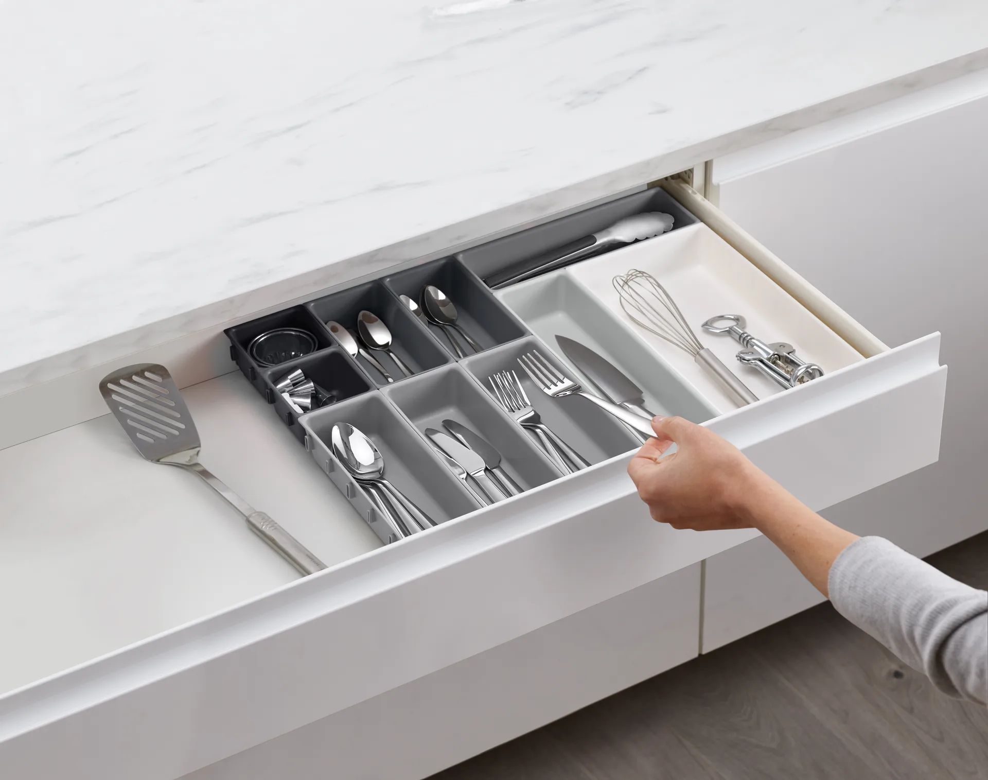 Blox besticklåda 10 delar, Grå Joseph Joseph