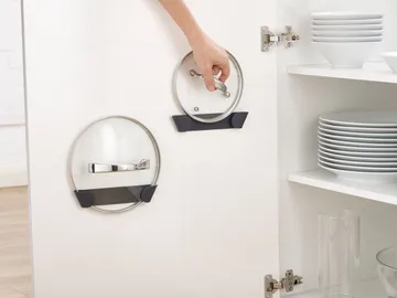 Cupboardstore ställ till lock 4 st - Grå - Joseph Joseph