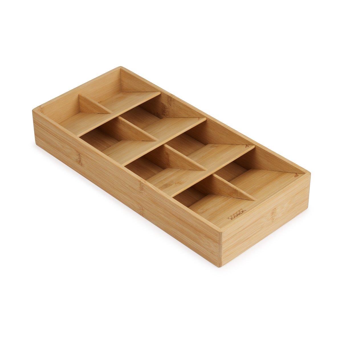 Joseph Joseph Drawerstore besticklåda bambu Large | Skandinavisk Design | Bestickförvaring | Brun