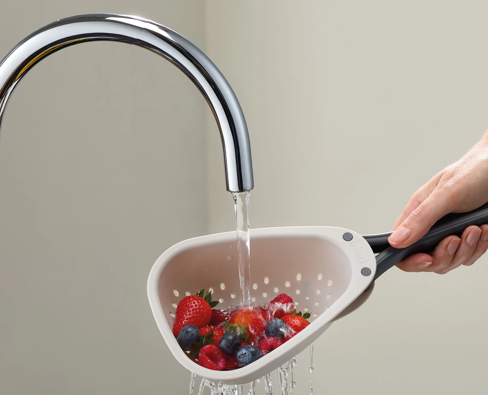 Droplet vikbart durkslag stone, Mini Joseph Joseph