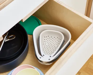 Droplet vikbart durkslag stone - Stor - Joseph Joseph