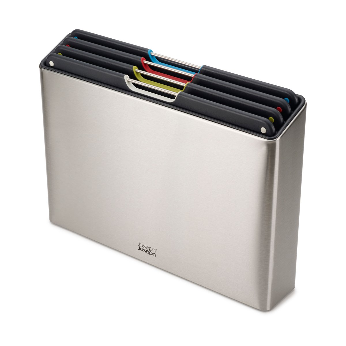 Joseph Joseph Folio steel skärbräda 4 delar Stål | Skandinavisk Design | Skärbrädor | Silverfärgad
