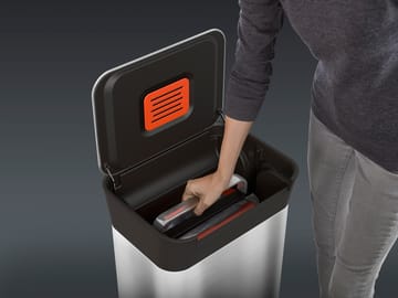 Joseph Joseph Titan trash compactor pedalhink 30 L - Stainless steel - Joseph Joseph