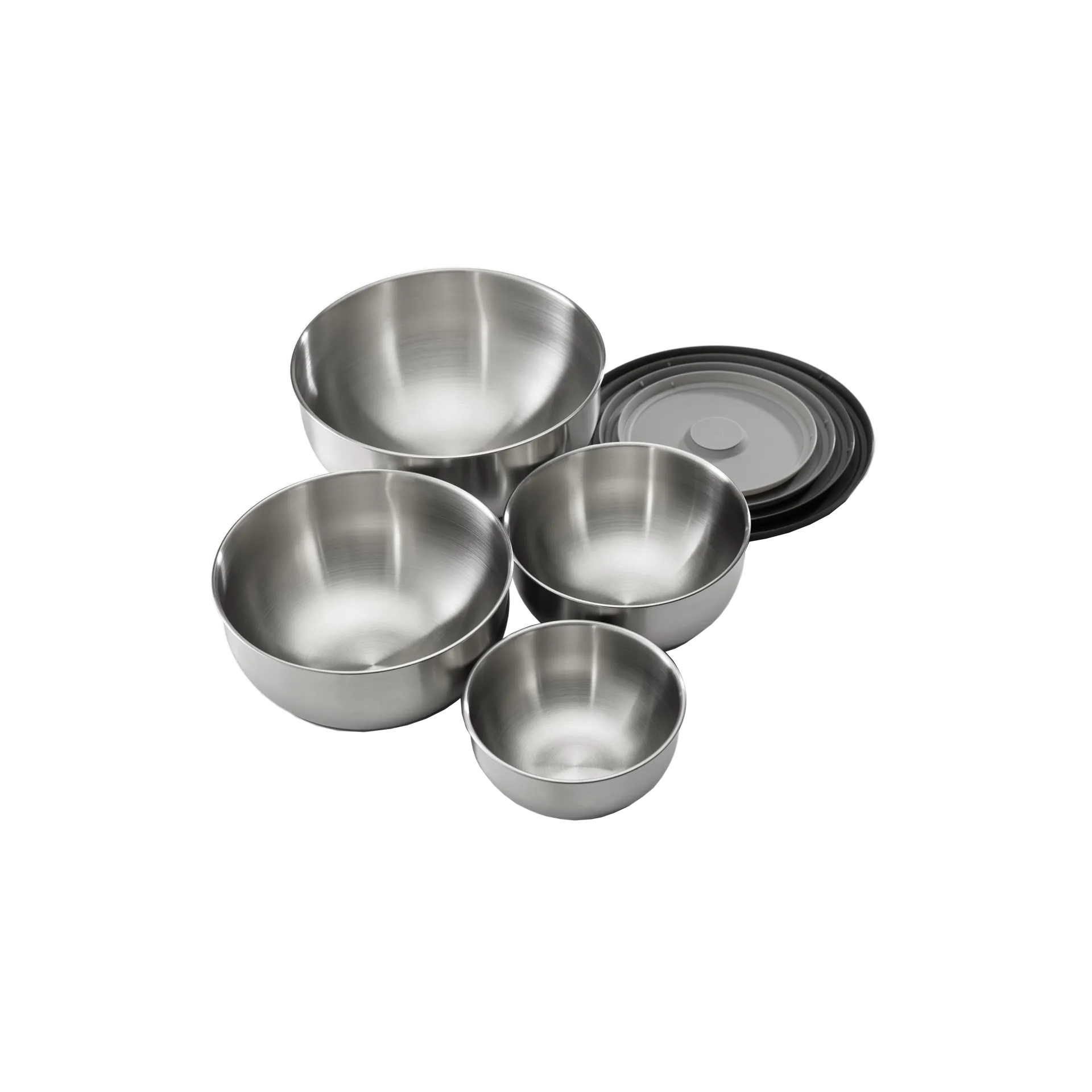 Nest prep & store skålar 8 delar, Stål Joseph Joseph