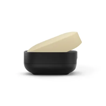 Slim compact tvålkopp 8,4 cm - Svart - Joseph Joseph