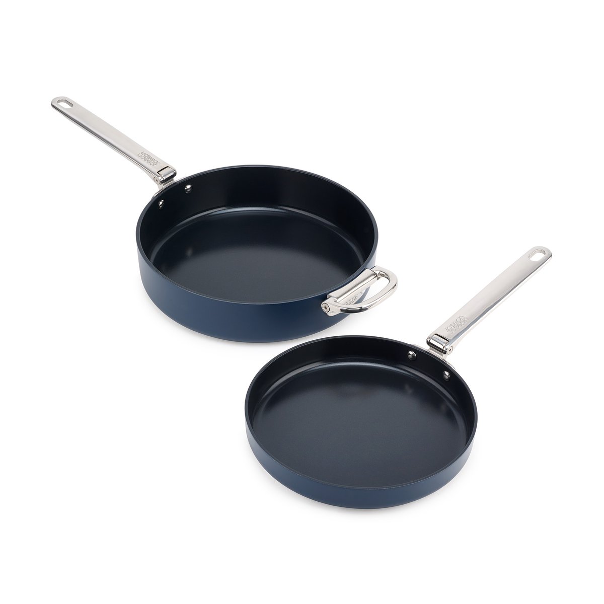 Joseph Joseph Space non stick stekpanna 2 delar Blå