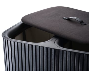 Tota Luxe tvättkorg 90 L - Black - Joseph Joseph