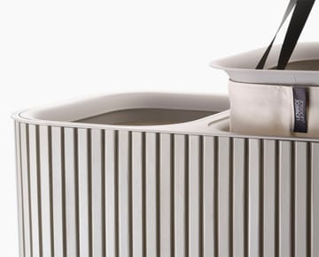 Tota Luxe tvättkorg 90 L - Ecru - Joseph Joseph