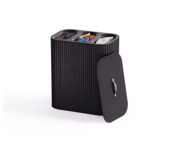 Tota Trio Luxe tvättkorg 90 L - Black - Joseph Joseph