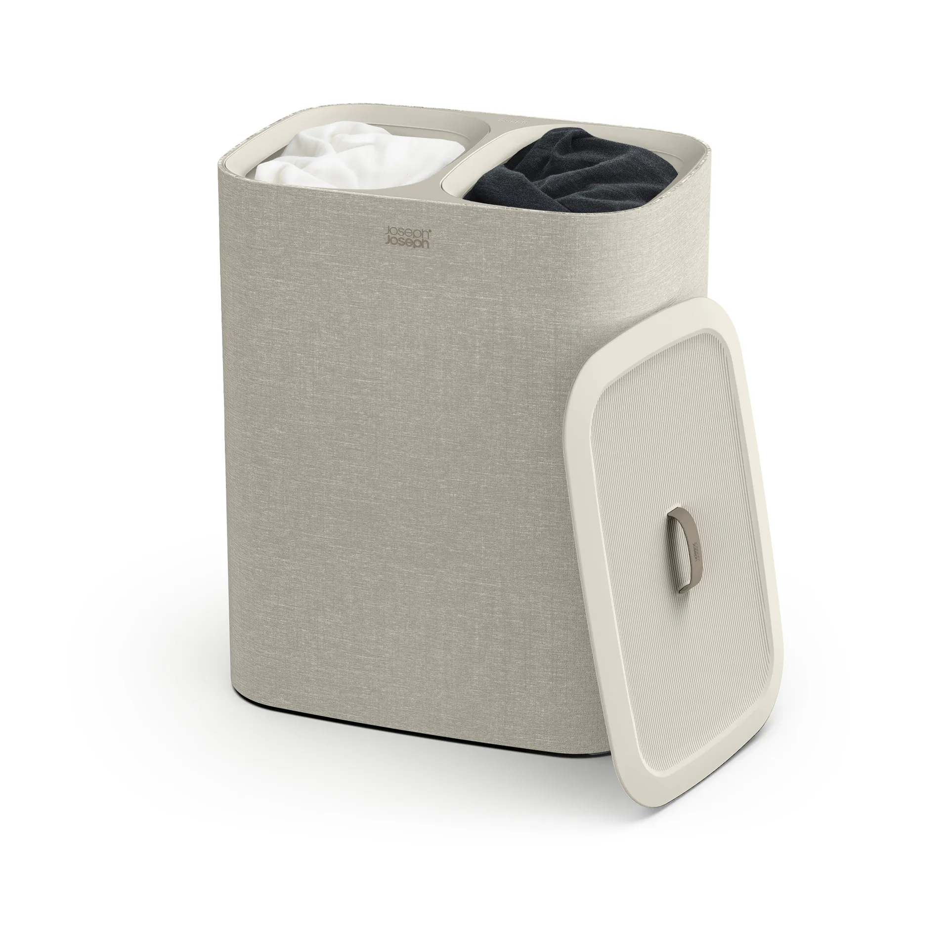 Tota tvättkorg 90 L, Ecru Joseph Joseph