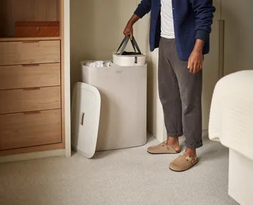 Tota tvättkorg 90 L - Ecru - Joseph Joseph