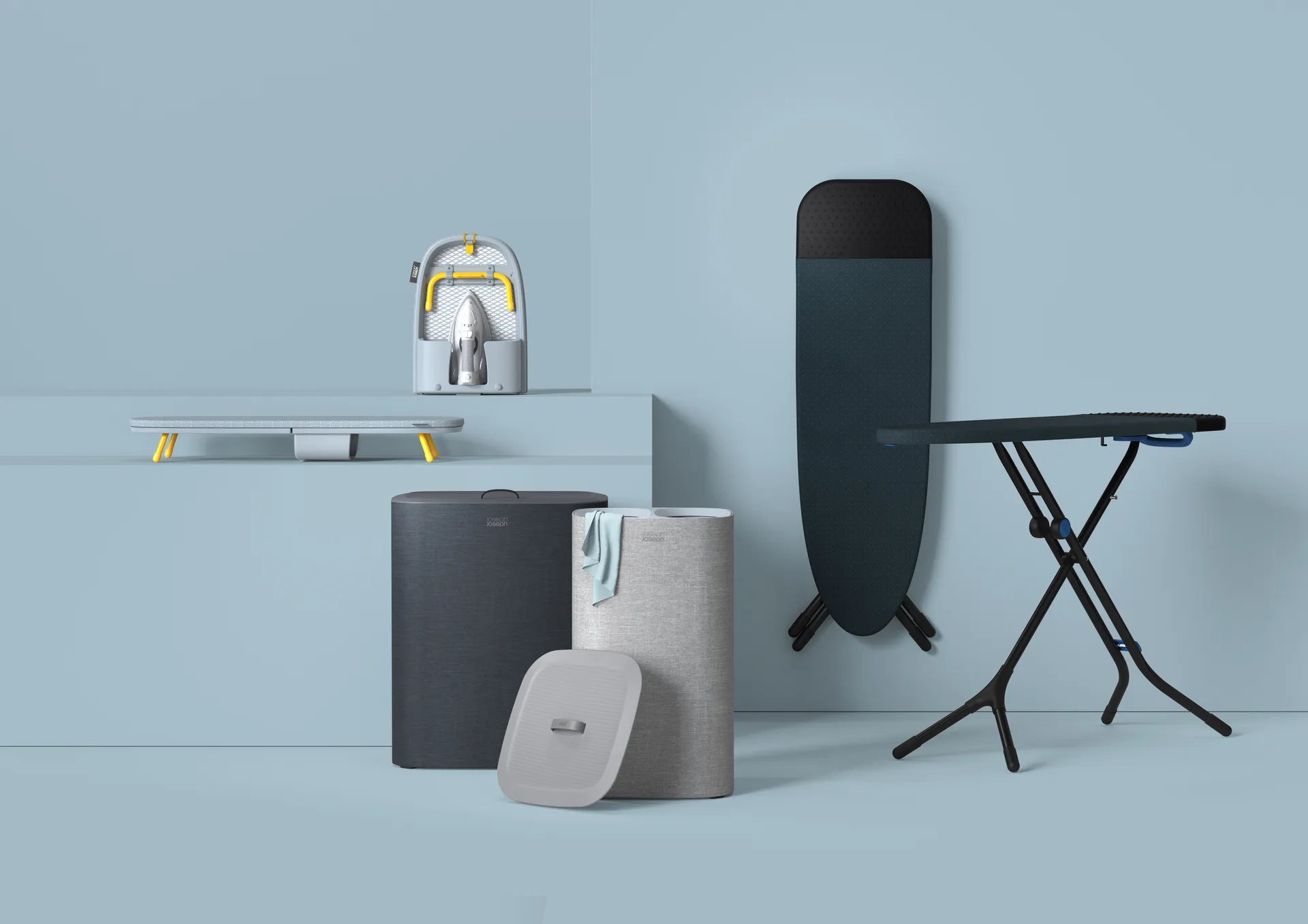 Tota tvättkorg 90 L, Svart Joseph Joseph