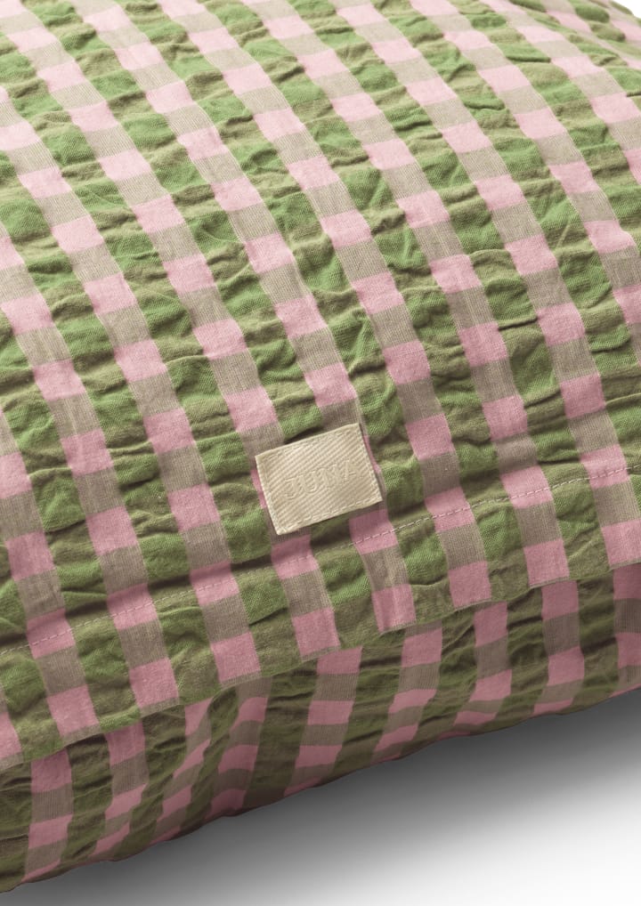 Bæk&Bølge örngott 60x63 cm, Grön-Ljus rosa Juna