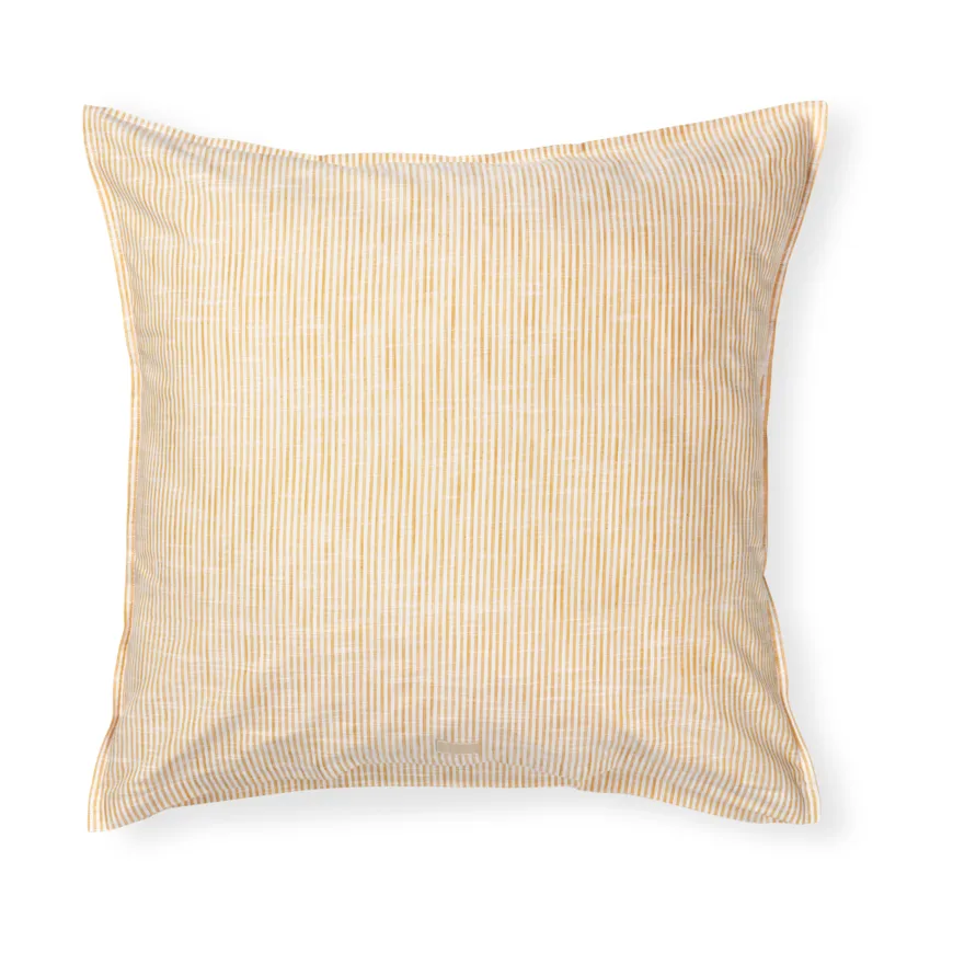 Juna Monochrome Lines örngott 50x60 cm Ockra-vit