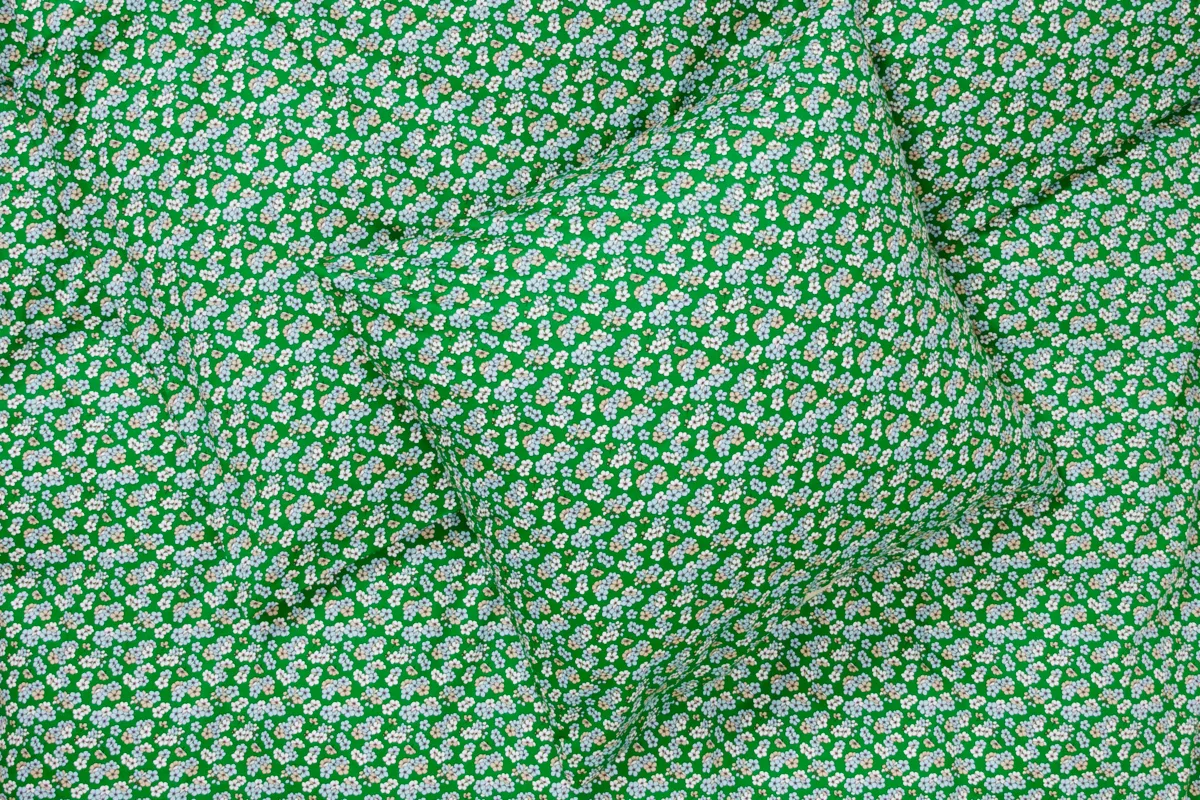 Pleasantly bäddset 150x210 cm, Grön Juna