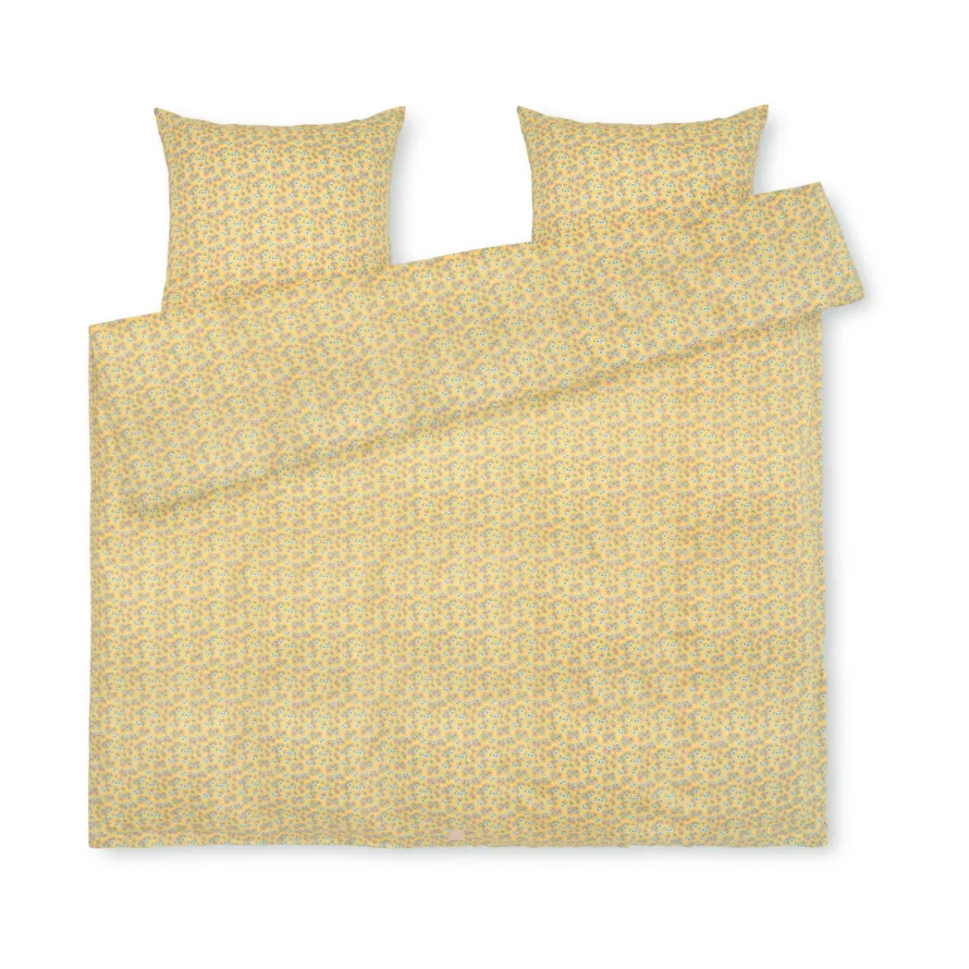 Juna Pleasantly bäddset 220x220 cm Gul