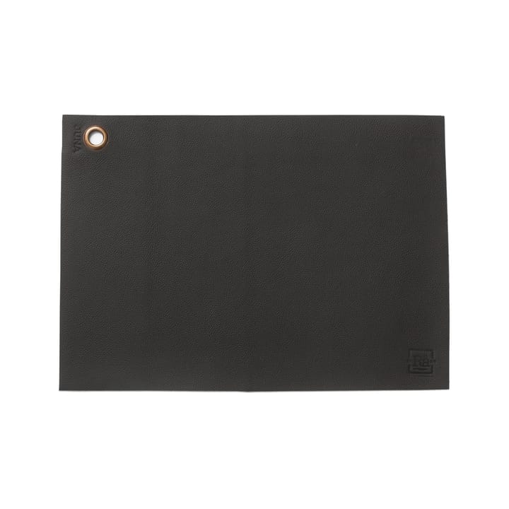 Rå bordstablett 43x30 cm - svart - Juna