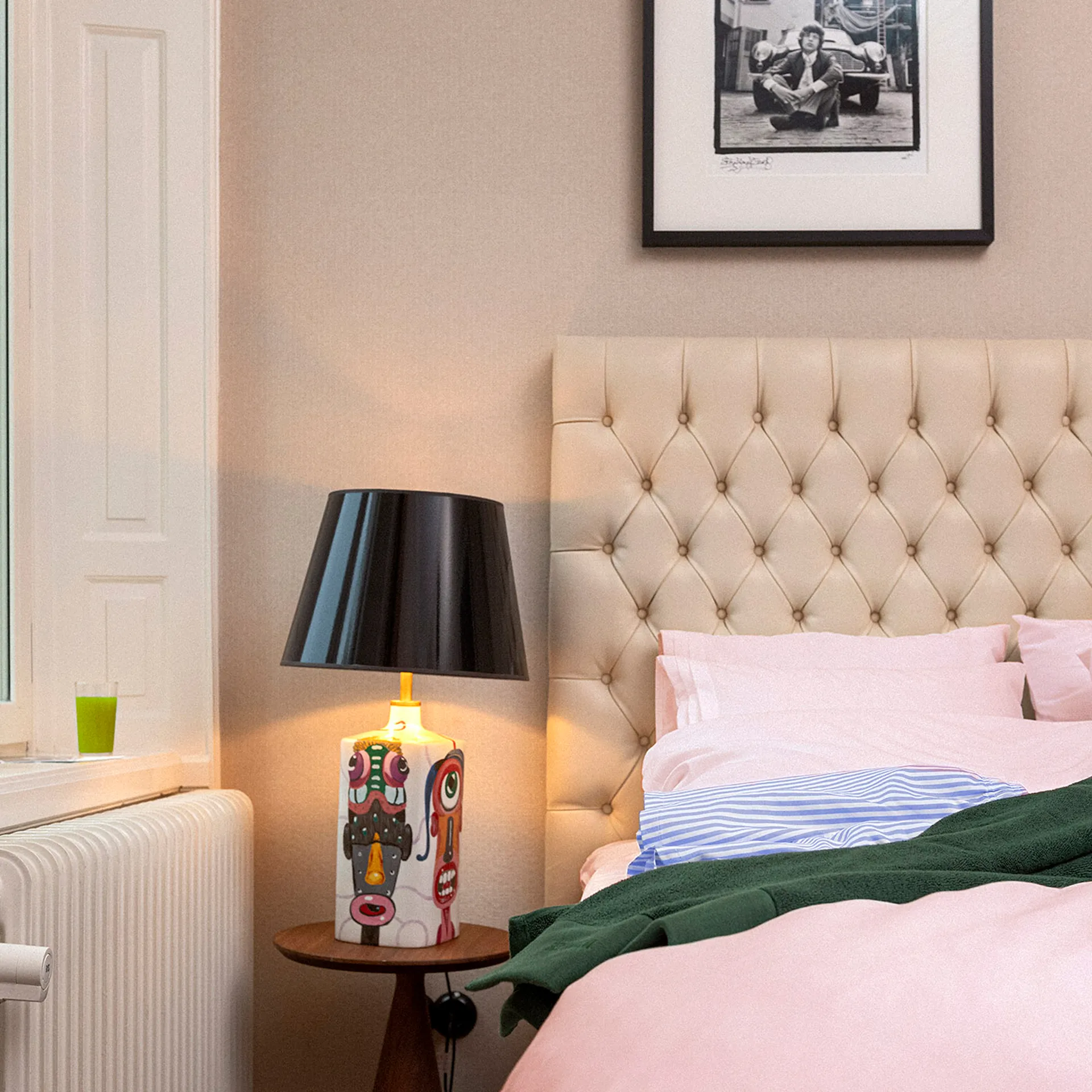 Juniper dra-på-lakan 180x200 cm, Gemstone Pink Juniper