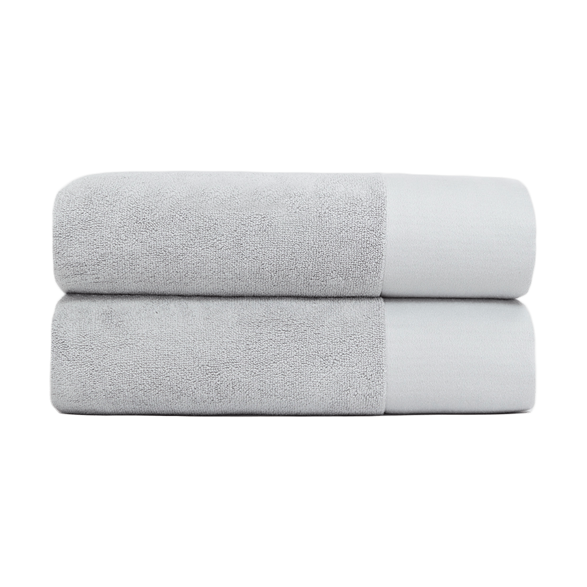 Juniper duschhandduk 70x140 cm 2-pack Stone Grey | Skandinavisk Design | Badlakan | Grå