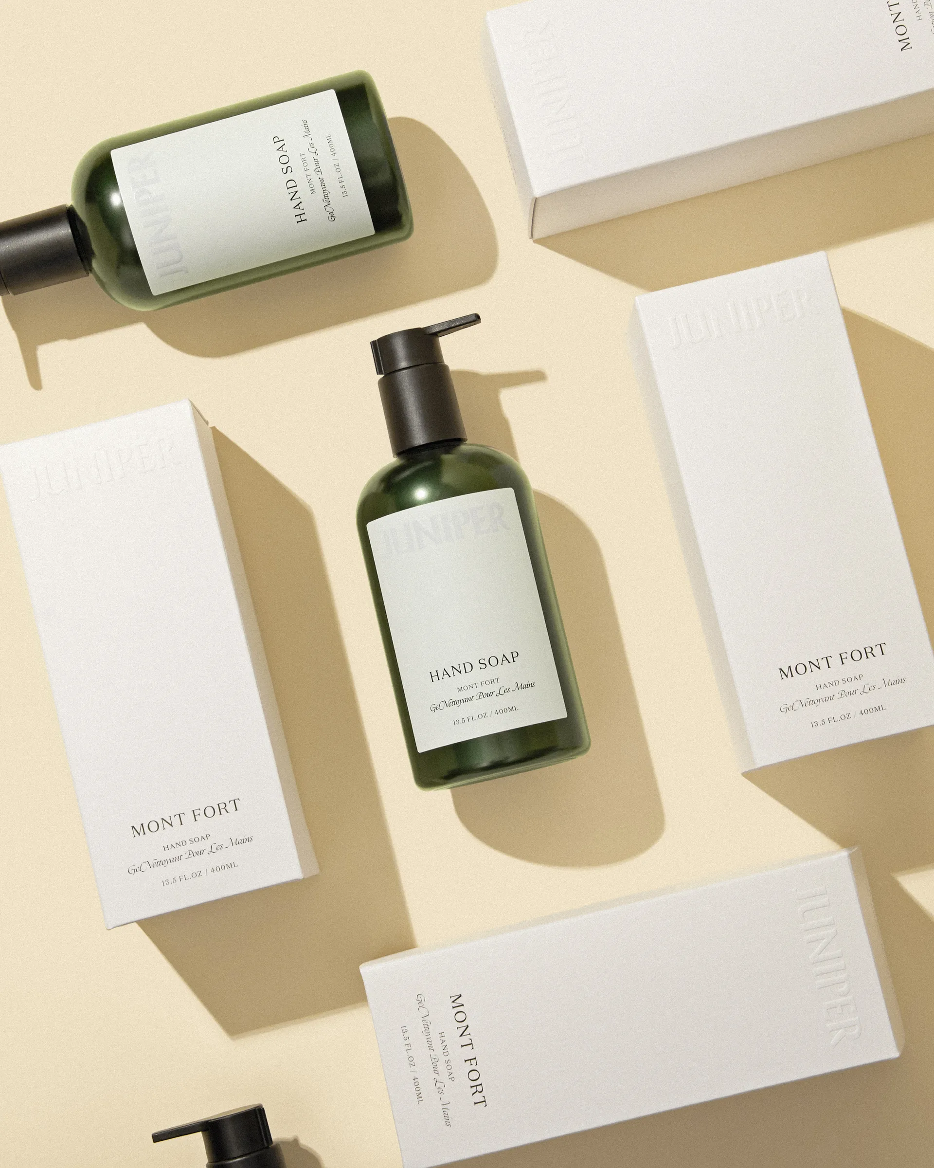 Mont Fort handtvål, 400 ml Juniper