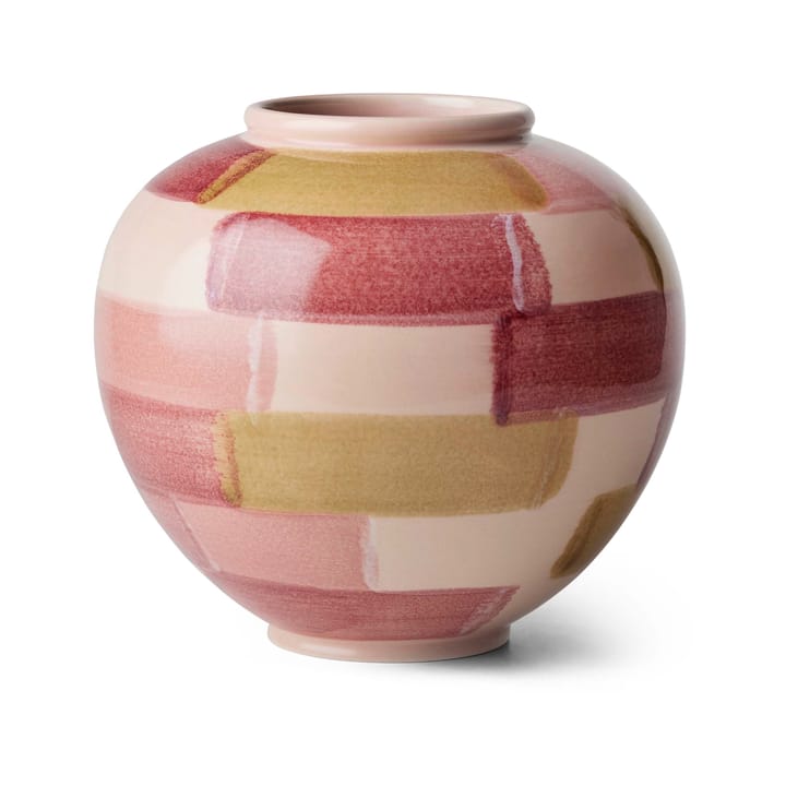 Canvas vas 20 cm, Rosa-brun Kähler