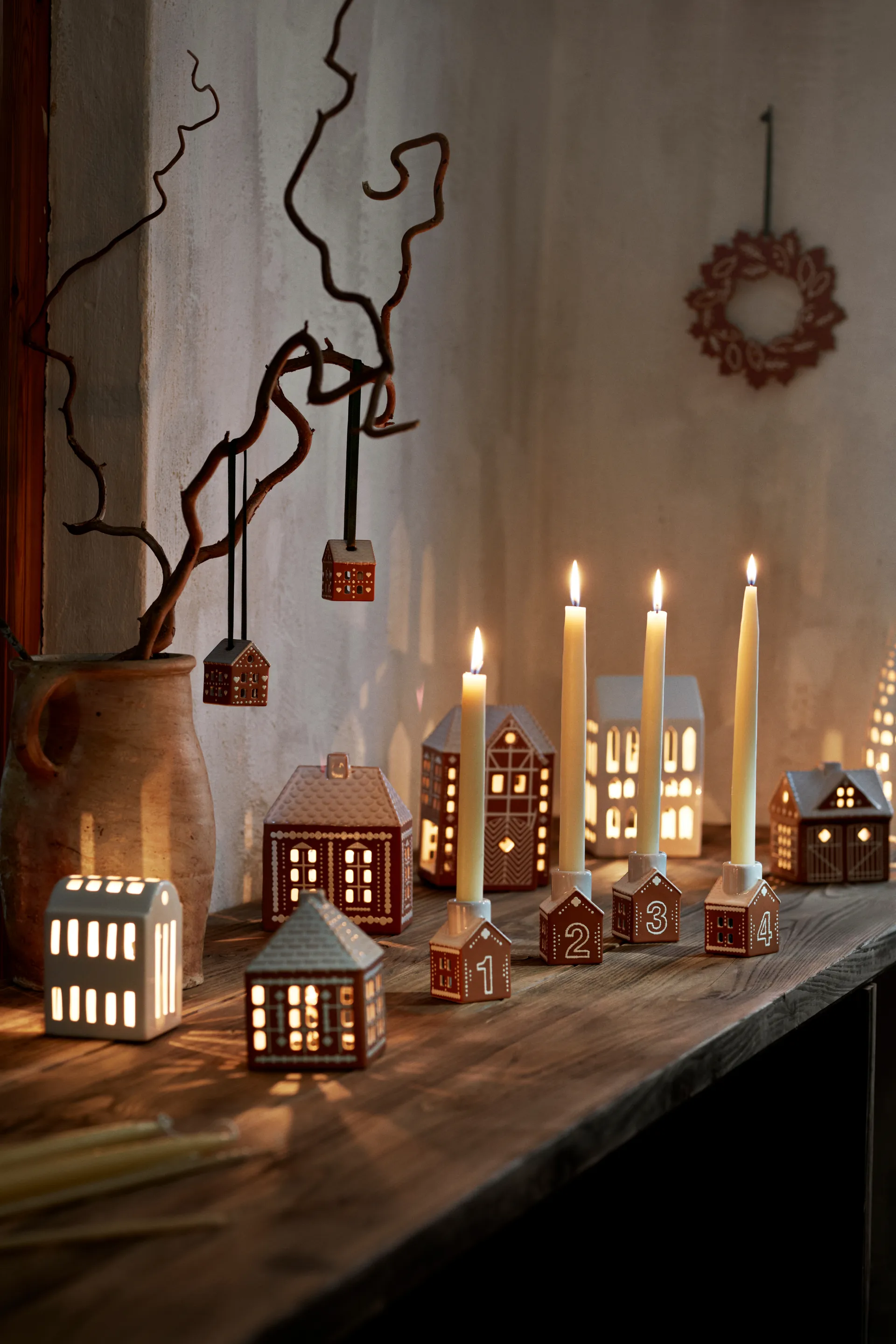 Gingerbread julhänge 5 cm 2-pack, Brun Kähler