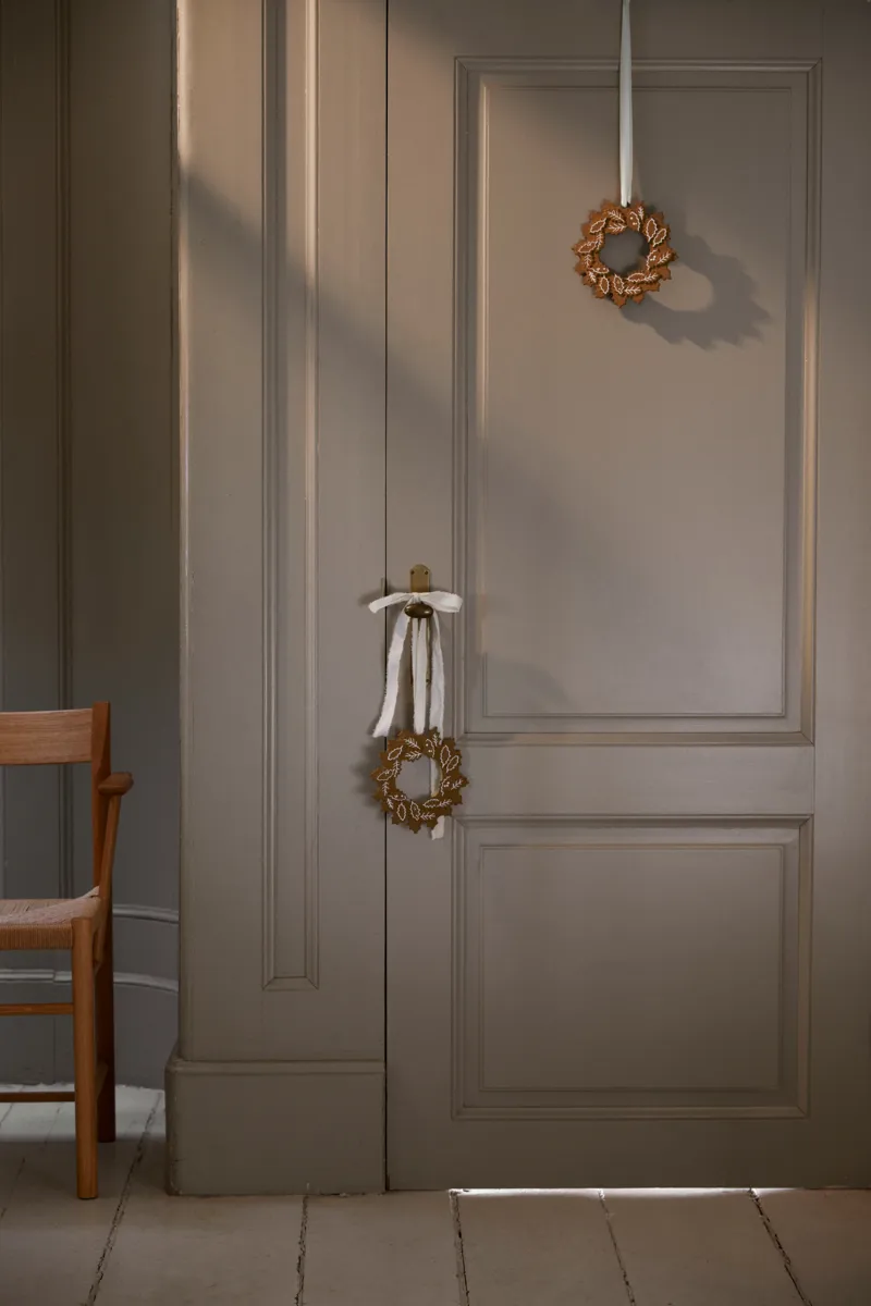 Gingerbread julkrans Ø18.5 cm, Brun Kähler