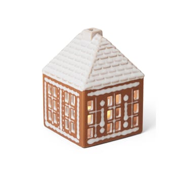 Gingerbread ljushus 11 cm - Brun - Kähler