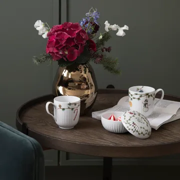 Hammershøi Christmas bonbonjär Ø11,5 cm - Vit - Kähler