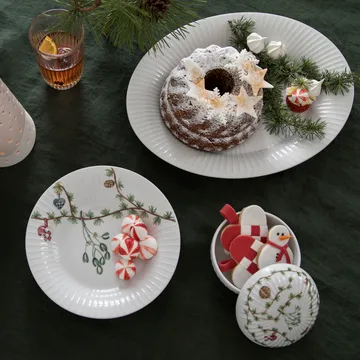 Hammershøi Christmas bonbonjär Ø11,5 cm - Vit - Kähler