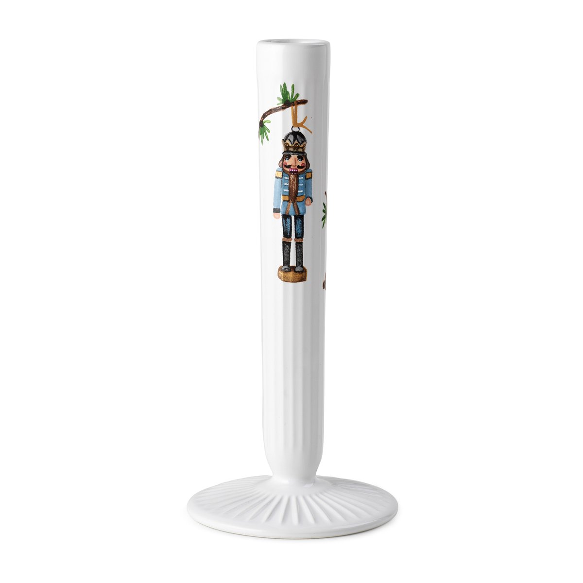 Kähler Hammershi Christmas ljusstake vit 20 cm | Skandinavisk Design | Ljusstakar | Multi