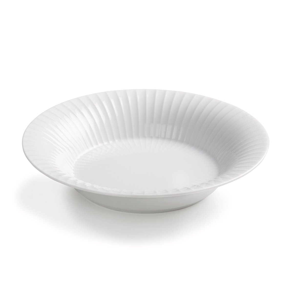 Kähler Hammershi djup tallrik 21 cm | Skandinavisk Design | Djupa tallrikar | Vit