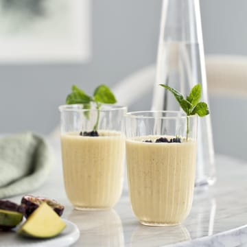 Hammershøi dricksglas 33 cl 4-pack - Klar - Kähler