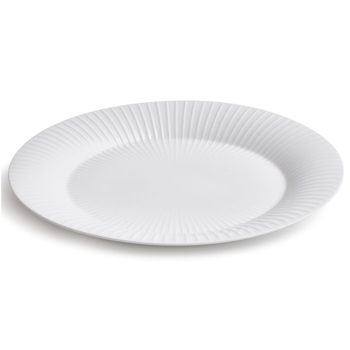 Hammershøi fat 34 cm, Vit Kähler